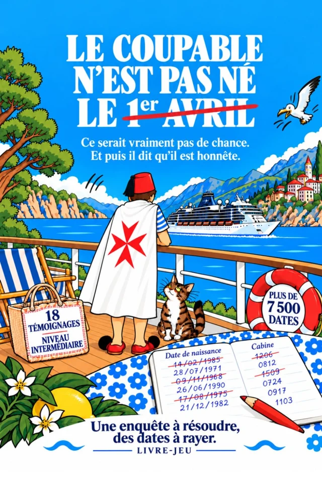 Couverture de Le coupable n’est pas né le 1er avril